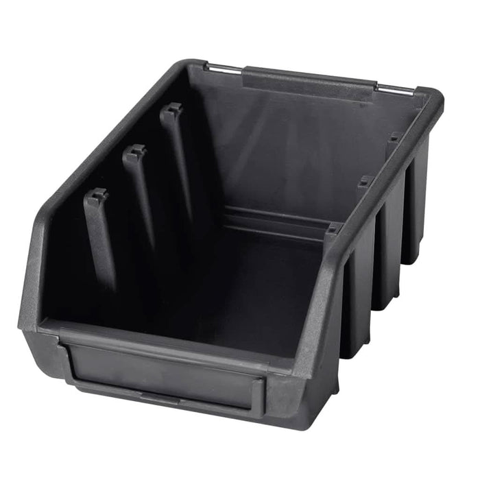 Set cutii depozitare 96 piese cu panouri de perete, roșu&negru - WALTI WALTI