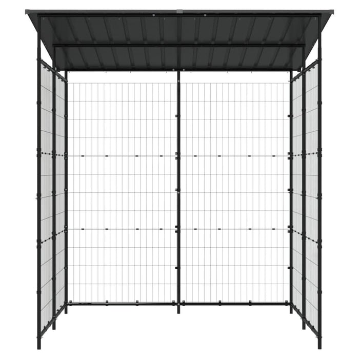 Magazie pentru bicicletă, negru, 190x190x222 cm, oțel - WALTI WALTI