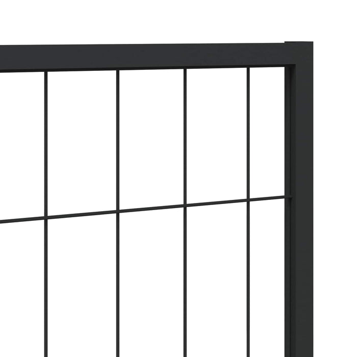 Padoc pentru câini, negru, 300x100x70 cm, oțel WALTI