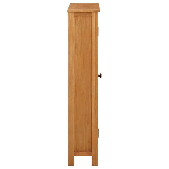 Dulap de depozitare, 50x22x110 cm, lemn masiv de stejar - WALTI WALTI
