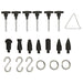 Set unelte reparații deformări auto fără vopsire, 80 piese - WALTI WALTI