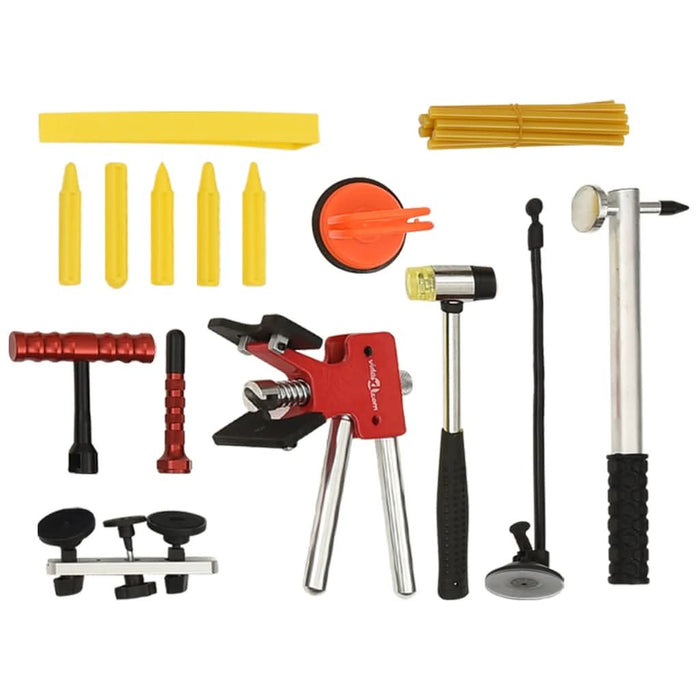 Set unelte reparații deformări auto fără vopsire, 80 piese - WALTI WALTI
