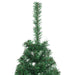 Brad de Crăciun artificial jumătate cu suport verde 120 cm PVC - WALTI WALTI