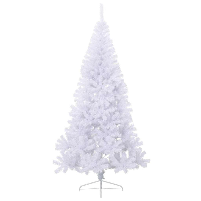 Brad de Crăciun artificial cu suport, alb, 180 cm, PVC WALTI