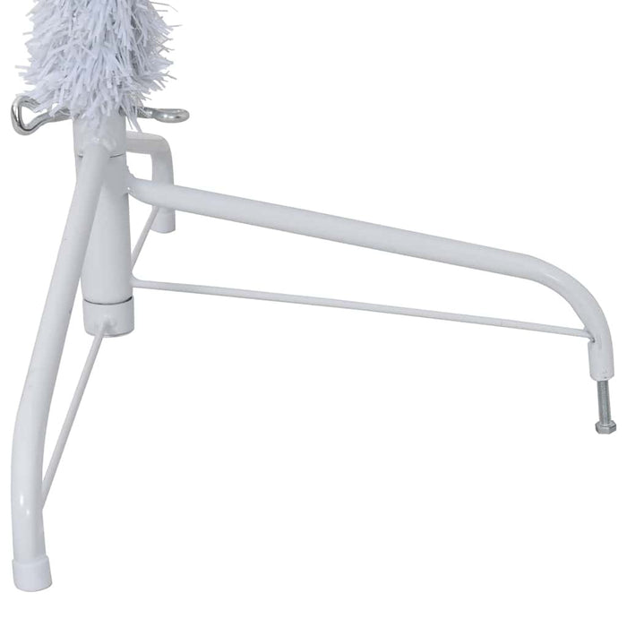 Brad de Crăciun artificial cu suport, alb, 180 cm, PVC WALTI