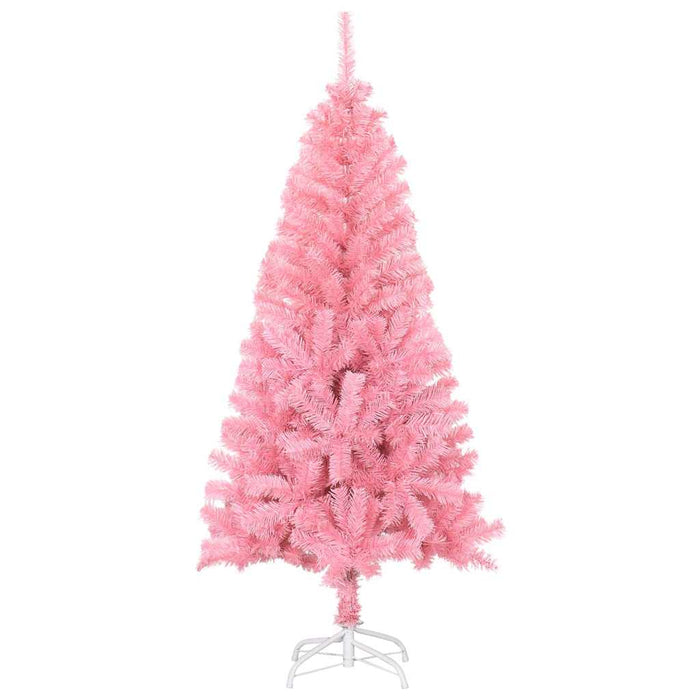 Brad de Crăciun artificial cu suport, roz, 120 cm, PVC - WALTI WALTI