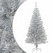 Pom de Crăciun artificial cu suport, argintiu, 120 cm PET - WALTI WALTI
