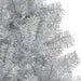 Pom de Crăciun artificial cu suport, argintiu, 240 cm, PET - WALTI WALTI