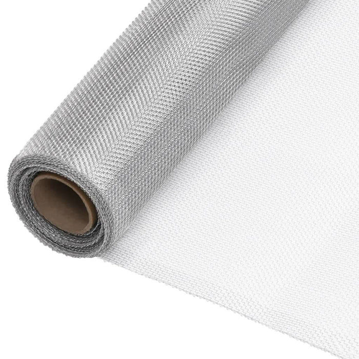 Plasă de sârmă, argintiu, 60x2000 cm, aluminiu - WALTI WALTI