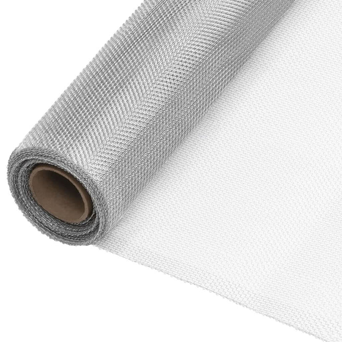 Plasă de sârmă, argintiu, 80x1000 cm, aluminiu - WALTI WALTI