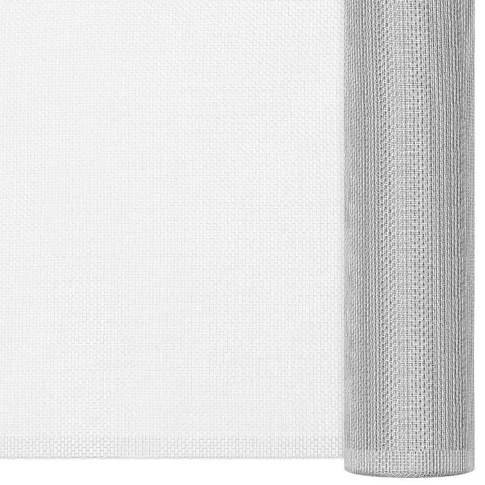 Plasă de sârmă, argintiu, 80x2000 cm, aluminiu - WALTI WALTI