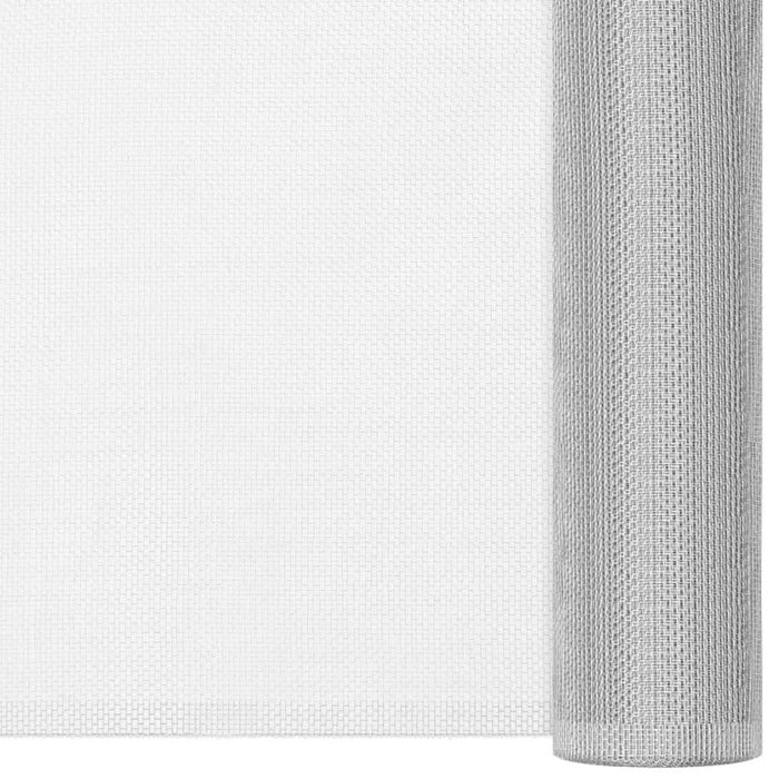 Plasă de sârmă, argintiu, 100x2000 cm, aluminiu - WALTI WALTI