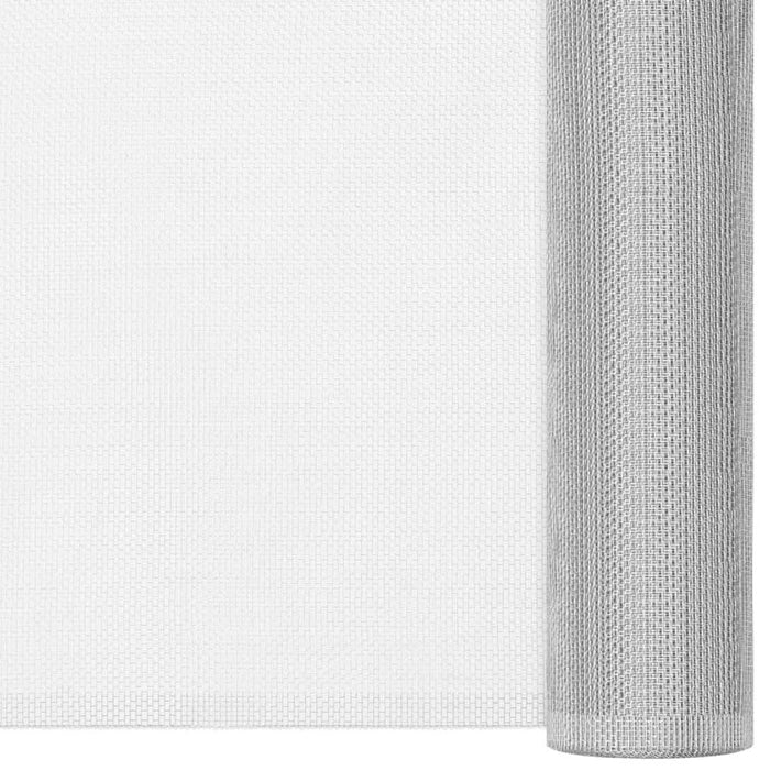 Plasă de sârmă, argintiu, 112x500 cm, aluminiu - WALTI WALTI