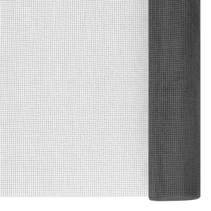 Plasă de sârmă, negru, 60x1000 cm, fibră de sticlă - WALTI WALTI