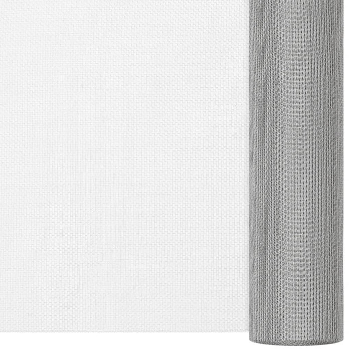 Plasă de sârmă, argintiu, 112x500 cm, oțel inoxidabil - WALTI WALTI