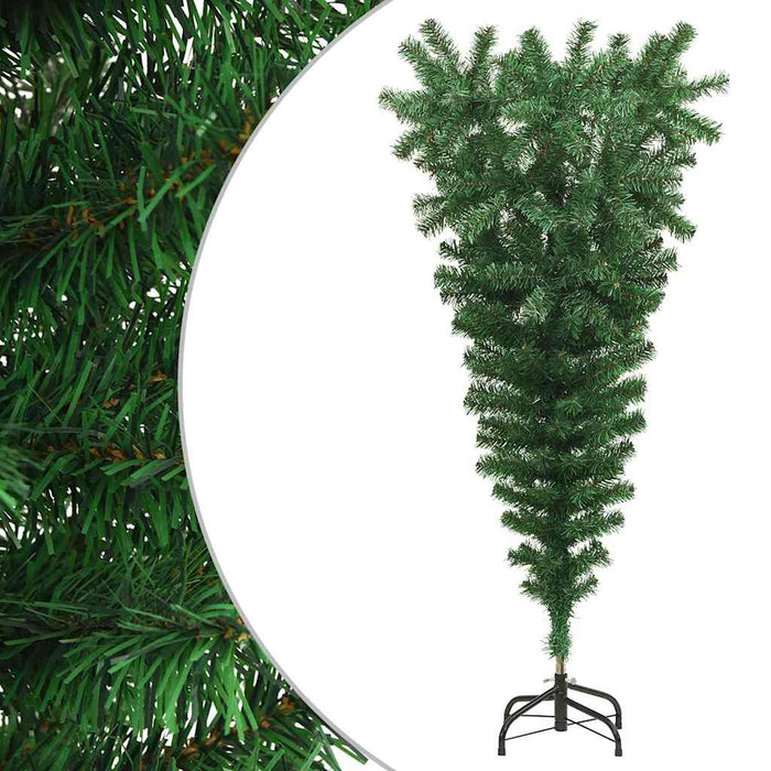 Pom de Crăciun artificial inversat, cu suport, verde, 120 cm WALTI