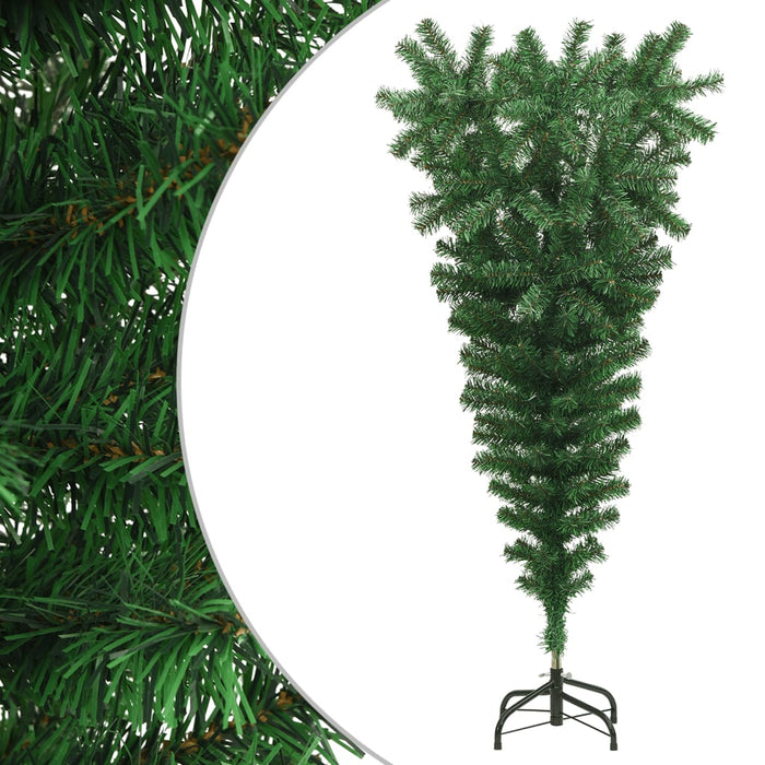 Pom de Crăciun artificial inversat, cu suport, verde, 150 cm WALTI