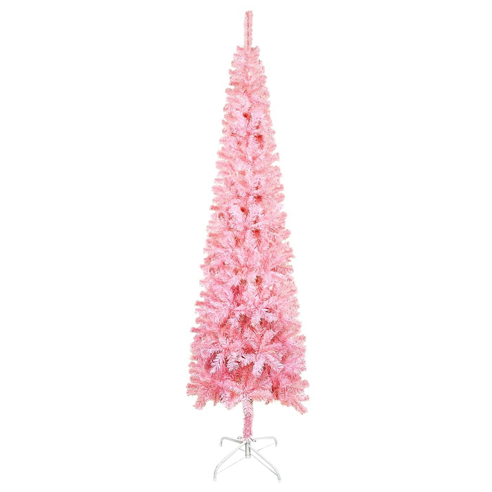 Brad de Crăciun artificial subțire, roz, 120 cm WALTI