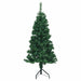 Brad de Crăciun artificial de colț, verde, 120 cm, PVC - WALTI WALTI