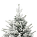 Pom de Crăciun artificial cu zăpadă, verde, 180 cm, PVC & PE - WALTI WALTI