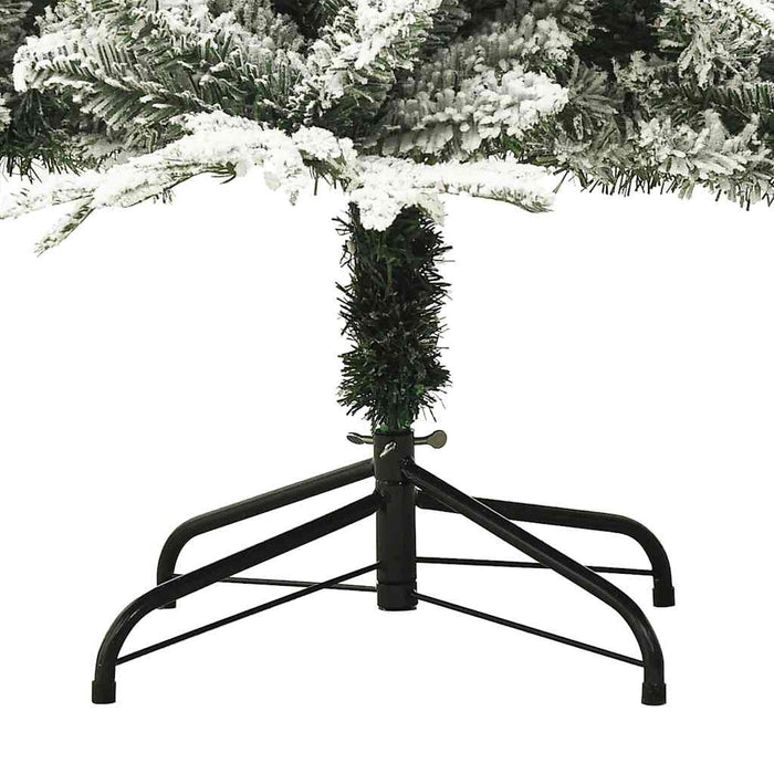 Pom de Crăciun artificial cu zăpadă, verde, 180 cm, PVC & PE - WALTI WALTI
