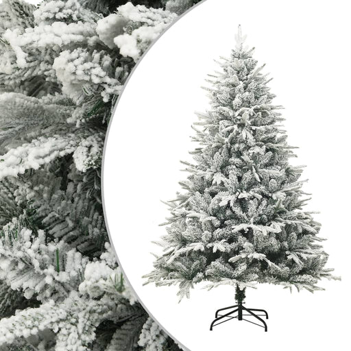Pom de Crăciun artificial cu zăpadă, verde, 240 cm, PVC - WALTI WALTI