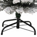 Brad de Crăciun artificial slim, cu zăpadă, verde, 120 cm, PVC - WALTI WALTI