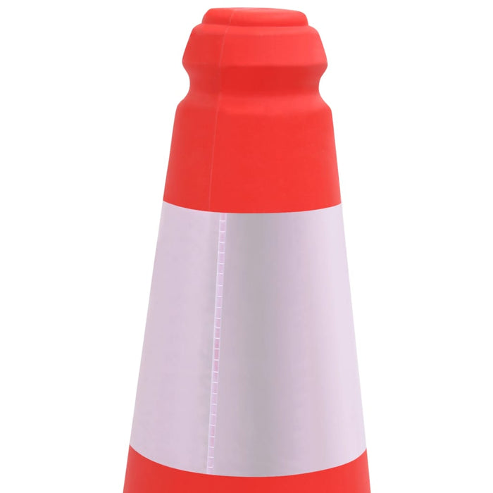 Conuri rutiere reflectorizante cu baze grele 4 buc. 50 cm - WALTI WALTI