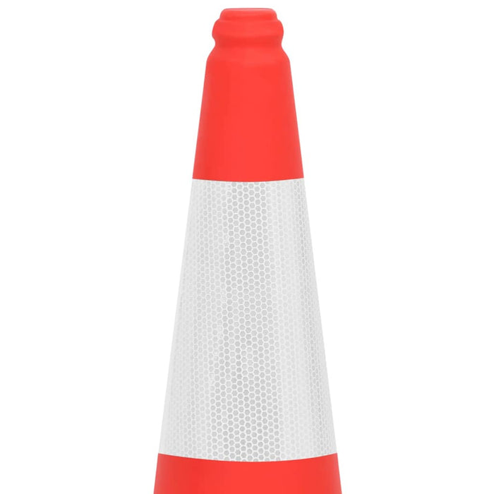 Conuri rutiere reflectorizante cu baze grele 10 buc. 75 cm - WALTI WALTI