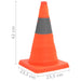 Conuri de trafic pop-up, 10 buc., 42 cm - WALTI WALTI