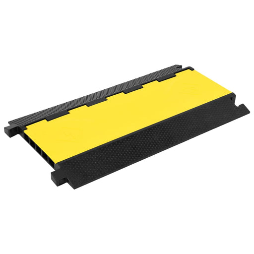 Rampă de protecție cabluri, 5 canale, 90 cm, cauciuc - WALTI WALTI