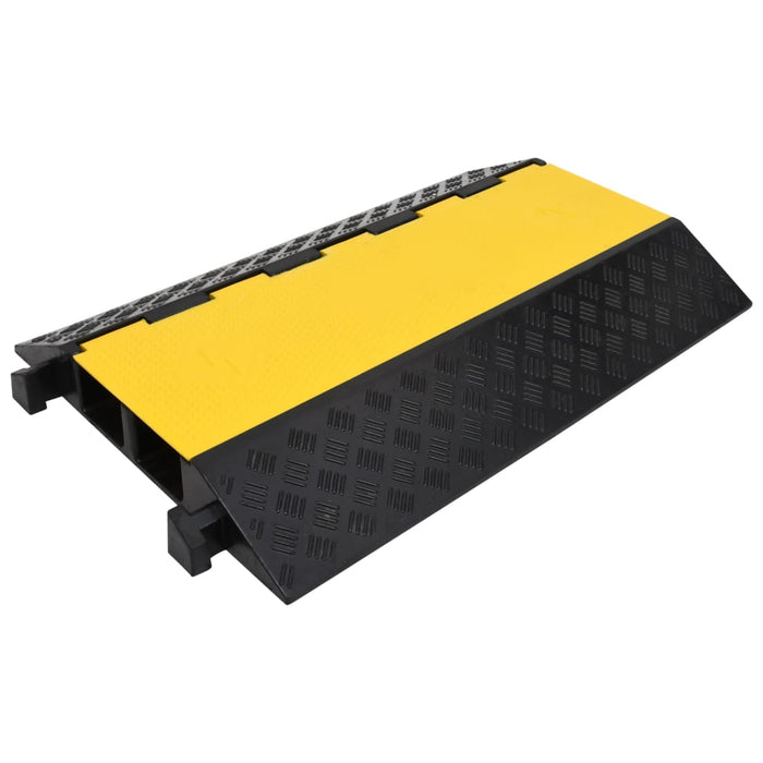 Rampă de protecție cabluri, 2 canale, 90 cm, cauciuc - WALTI WALTI
