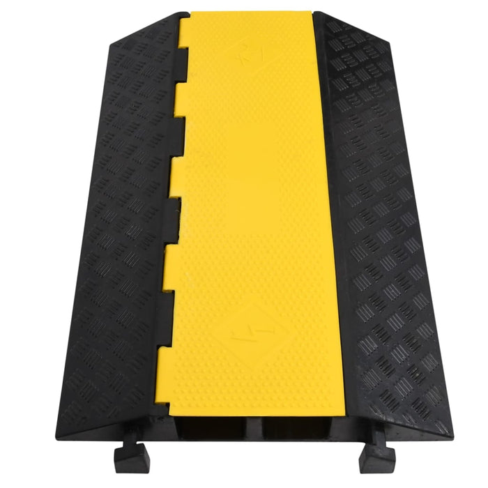 Rampă de protecție cabluri, 2 canale, 90 cm, cauciuc - WALTI WALTI