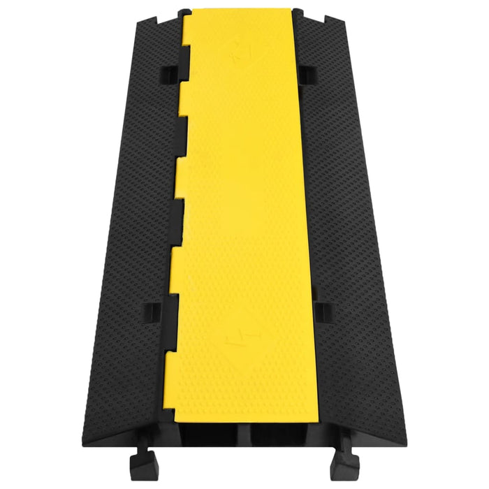 Rampă de protecție cabluri, 2 canale, 100 cm, cauciuc - WALTI WALTI