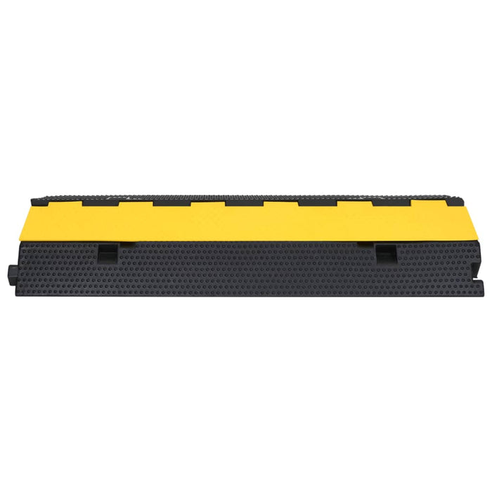 Rampă de protecție cabluri, 2 canale, 100 cm, cauciuc - WALTI WALTI
