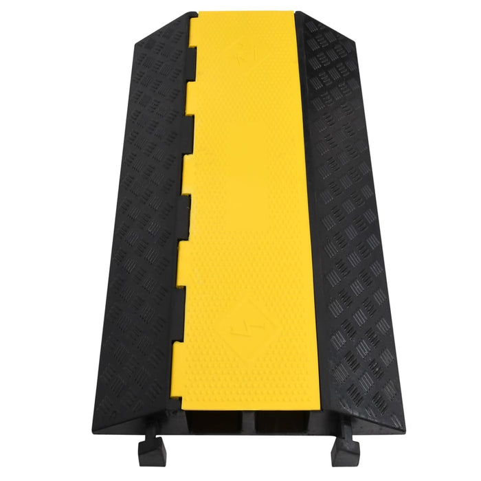 Rampe de protecție cabluri, 2 canale, 2 buc., 100 cm, cauciuc - WALTI WALTI