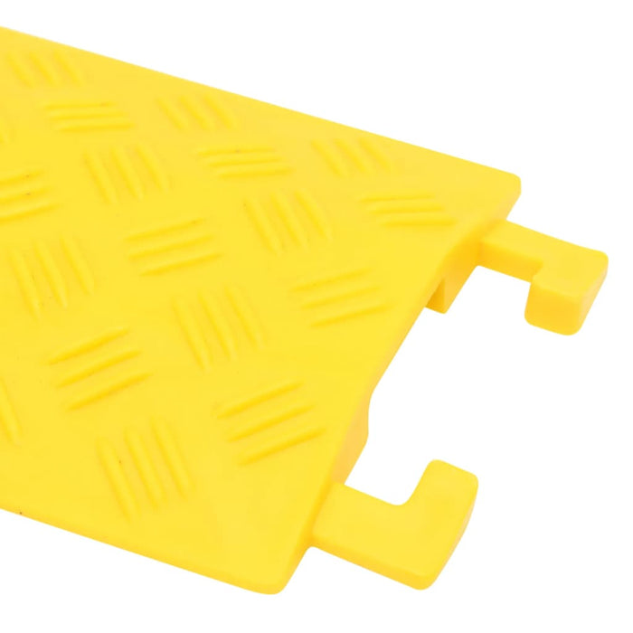 Rampe de protecție pentru cabluri, 4 buc., galben, 98,5 cm WALTI