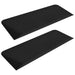 Rampe tip prag, 2 buc.,110x41x5 cm, cauciuc - WALTI WALTI