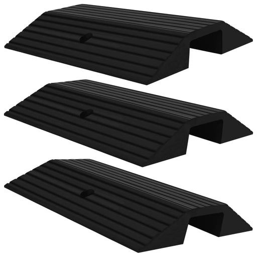 Rampe tip prag pod, 3 buc., 49x40x8 cm, cauciuc - WALTI WALTI