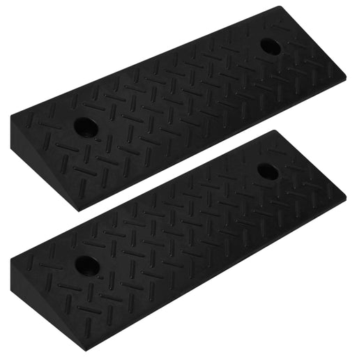 Rampe pentru bordură, 2 buc., 50x17,5x5 cm, cauciuc - WALTI WALTI