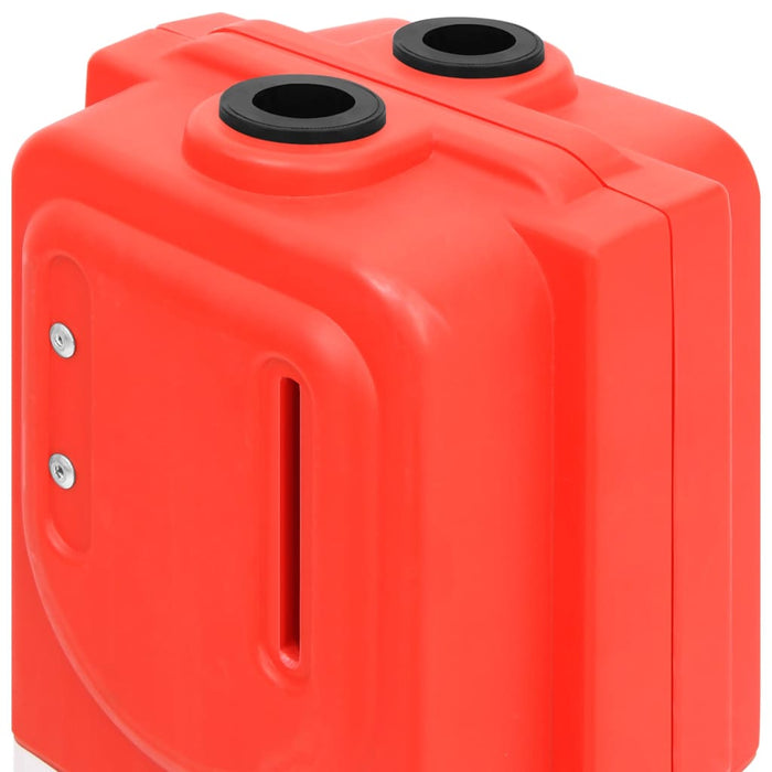 Barieră de trafic pliabilă, roșu, 210x50x105 cm - WALTI WALTI