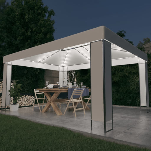 Pavilion cu șir de lumini LED, alb, 3x4 m - WALTI WALTI