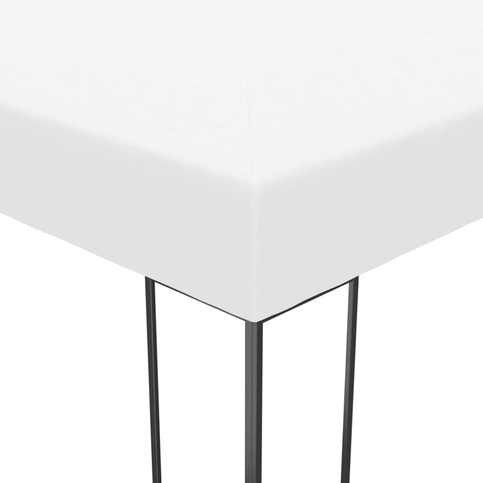 Pavilion de grădină cu șiruri de lumini LED, alb, 3x3 m - WALTI WALTI