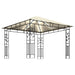 Pavilion cu plasă anti-țânțari & lumini LED crem 3x3x2,73m - WALTI WALTI