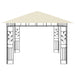Pavilion cu plasă anti-țânțari & lumini LED crem 3x3x2,73m - WALTI WALTI