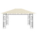 Pavilion cu plasă anti-țânțari & lumini LED crem 4x3x2,73m - WALTI WALTI