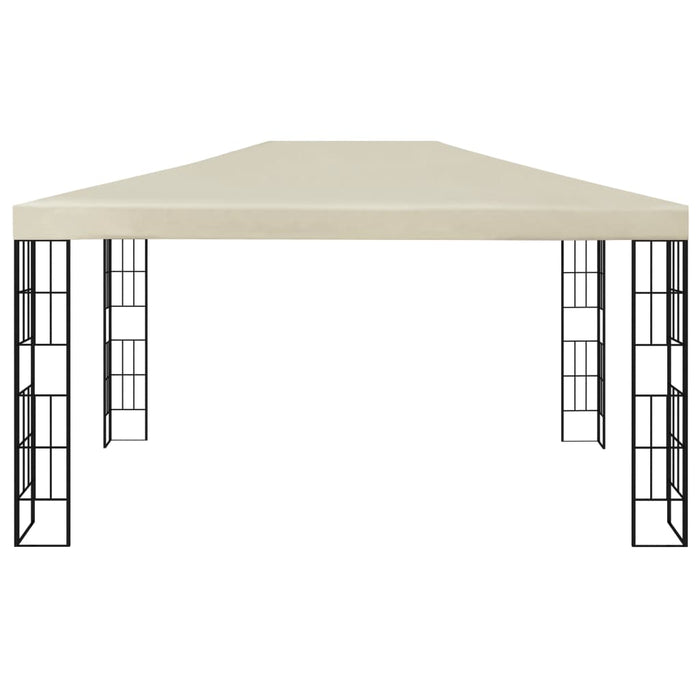 Pavilion cu șir de lumini LED, crem, 3x4 m WALTI