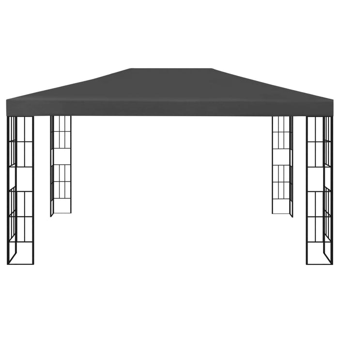Pavilion cu șir de lumini LED, antracit, 3x4 m - WALTI WALTI