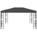 Pavilion cu șir de lumini LED, antracit, 3x4 m - WALTI WALTI