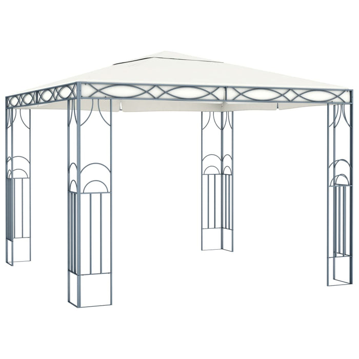 Pavilion cu șir de lumini LED, crem, 300x300 cm - WALTI WALTI
